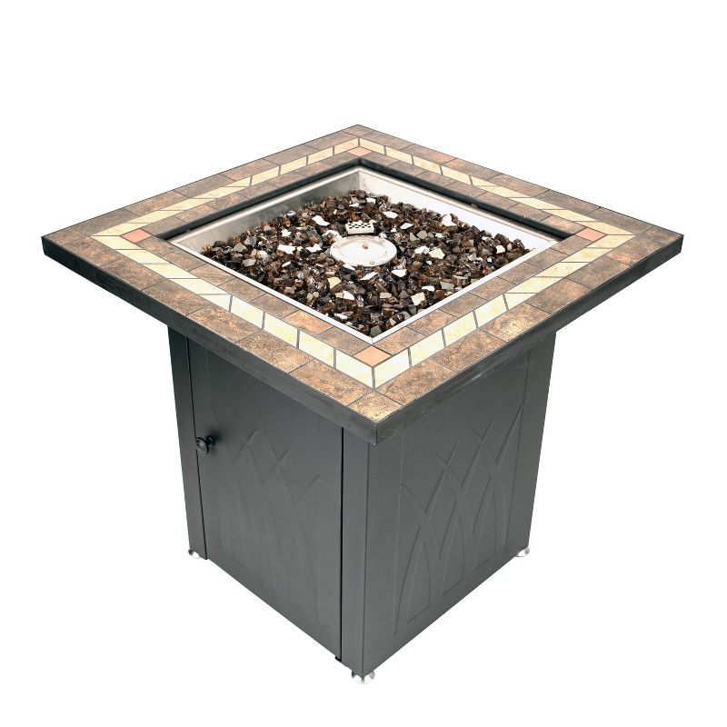 Pleasant Hearth Atlantis Gas Fire Pit Table