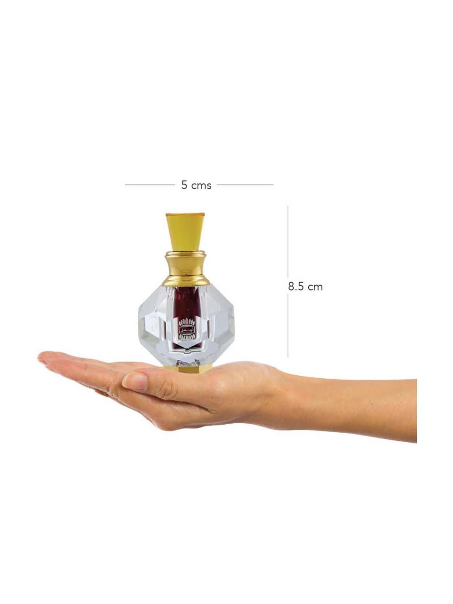 Ajmal Dahnul Oudh Raashid Concentrated Perfume for Unisex - 3 ml