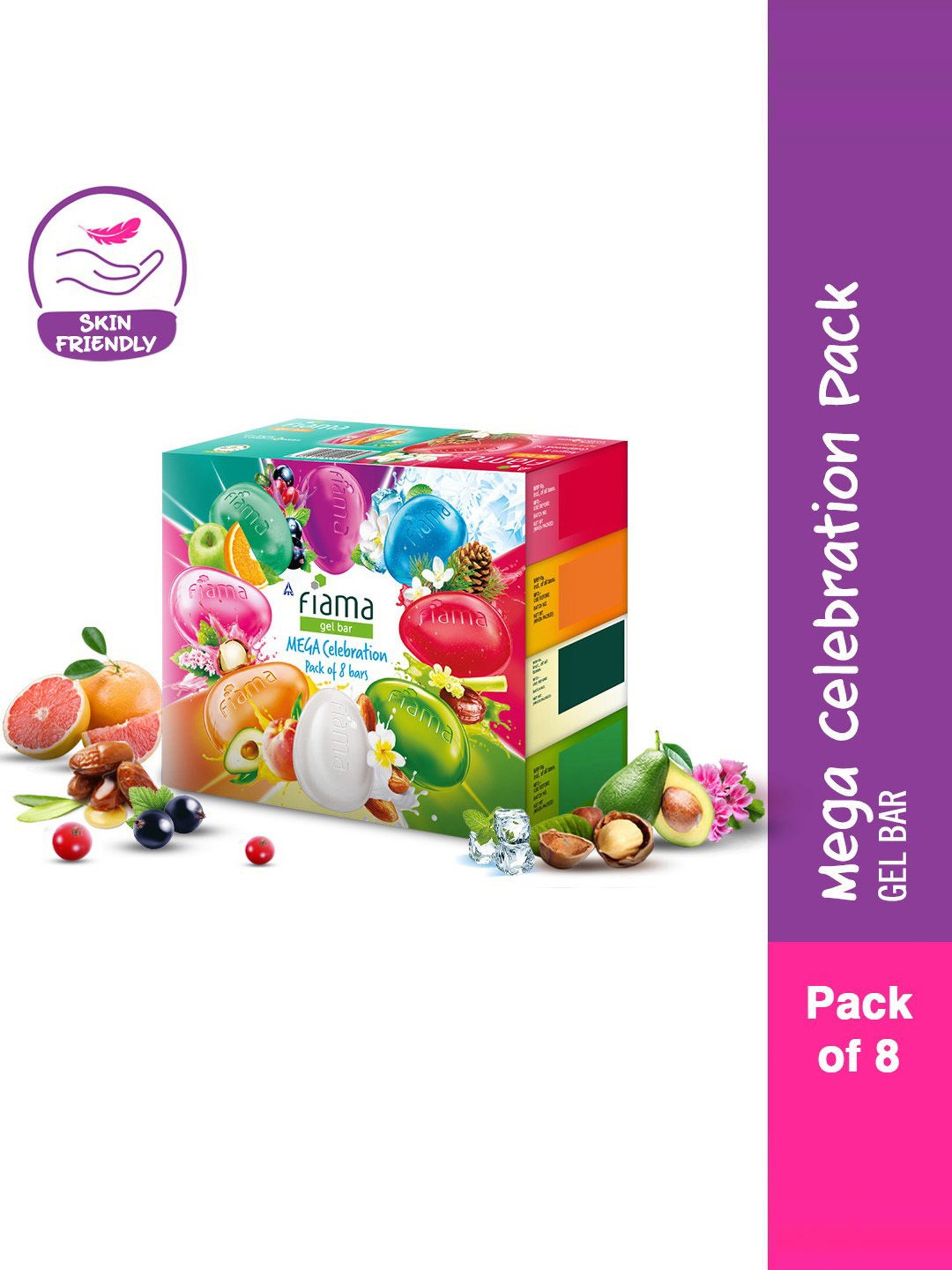 Fiama Mega Celebration Pack Gel Bars - Pack of 8