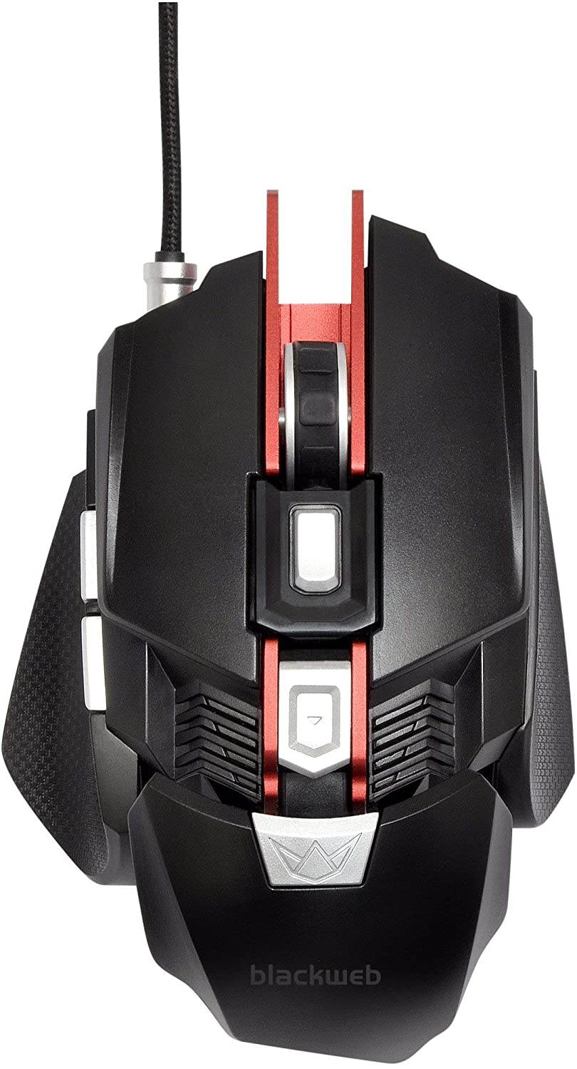 Blackweb RGB Programmable Gaming Mouse Black