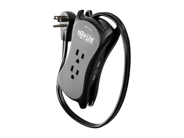 Uninex PS102 RF Remote Control Power Managed 6-Outlet Energy Controlled Surge Protector, Eliminates Standby Idle Electricity Usage, 6-Foot