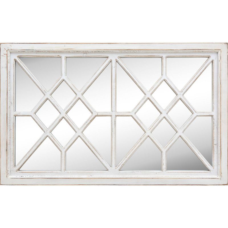 Fairfield Vintage Farmhouse Window Mirror - FirsTime