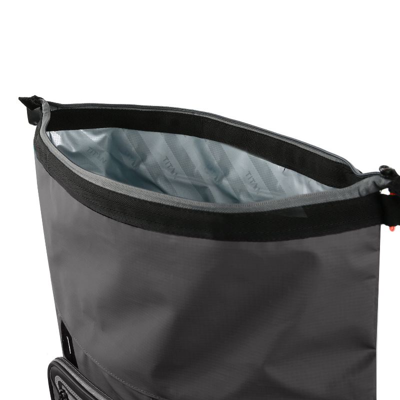 California Innovations Titan Deep Freeze 13qt Rolltop Backpack Cooler - Gray