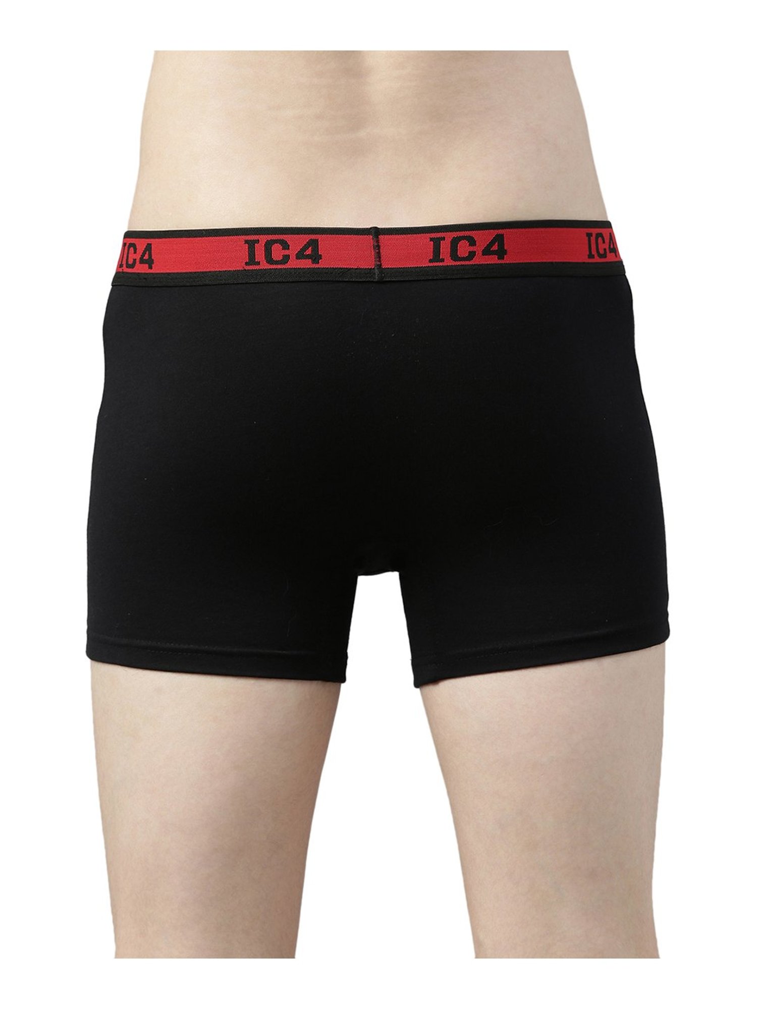 IC4 Black & Red Trunks - Pack of 2