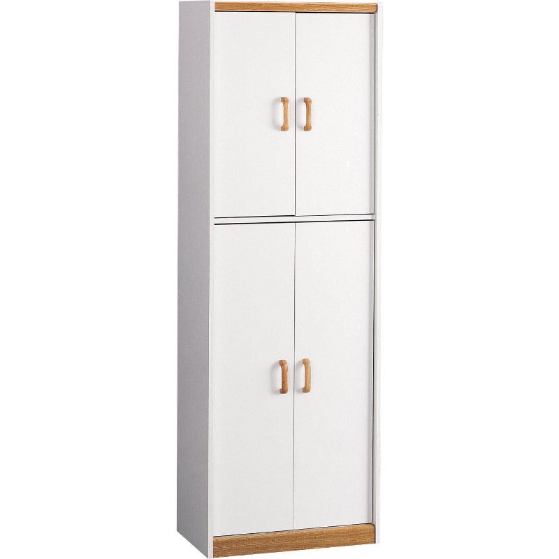 72" Daywood Kitchen Pantry Cabinet White - Room and Joy
