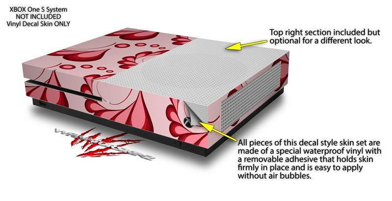 Petals Red Skin Bundle Skin fits XBOX One S System