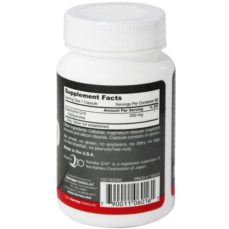 Jarrow Formulas Co-Q10 200 mg. Supplement  -  60 Count