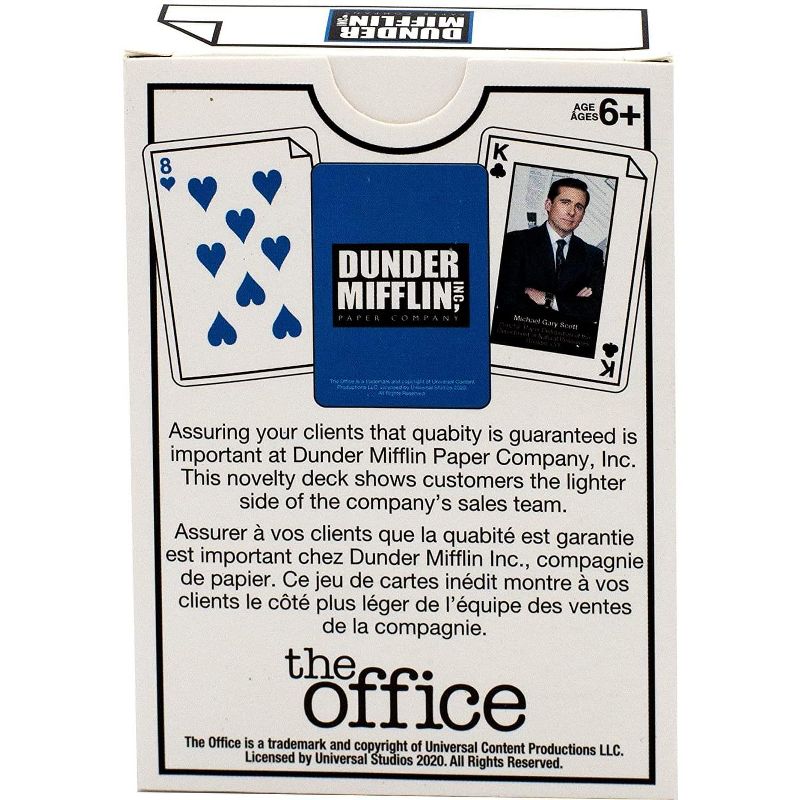 NMR Distribution The Office Dunder Mifflin Playing Cards | 52 Card Deck + 2 Jokers