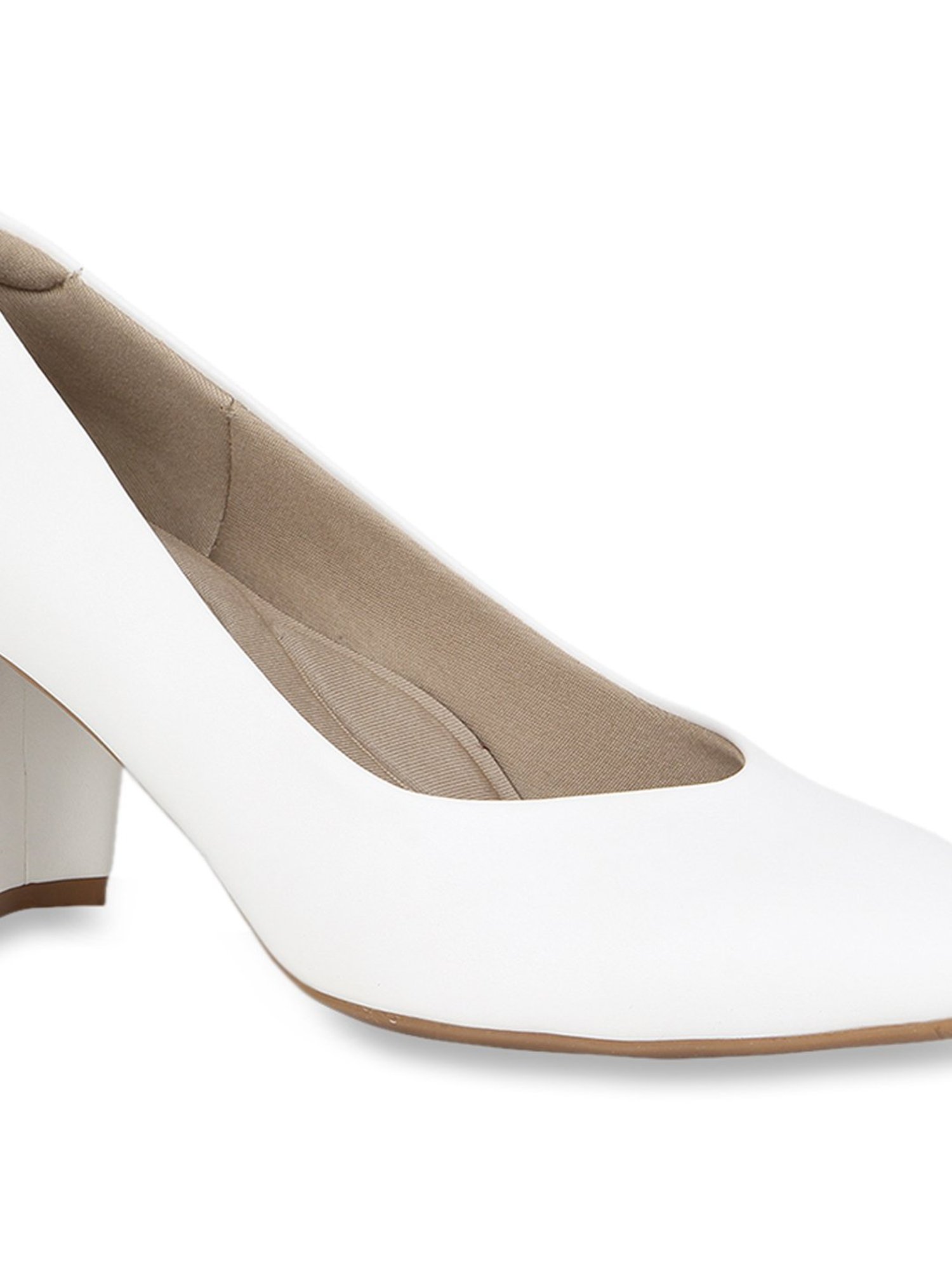 Rocia by Regal Women's White Formal Pumps