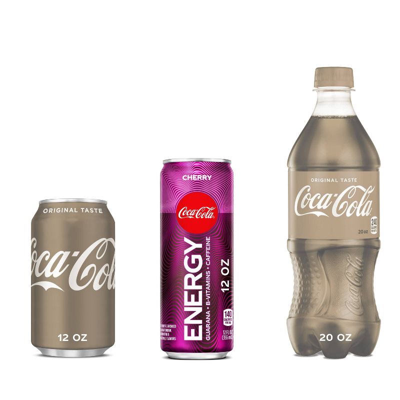 Coca-Cola Cherry Energy - 4pk/12 fl oz Cans