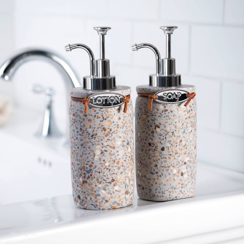 Avanti Seaside Vintage 4 Pc Bath Accessory Set