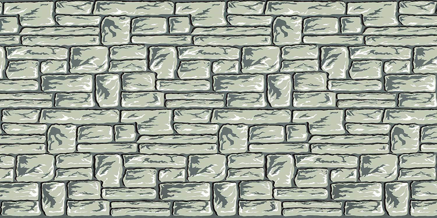 Fadeless  Bulletin Board Art Paper, Flagstone,  48" x 12', 1 Roll