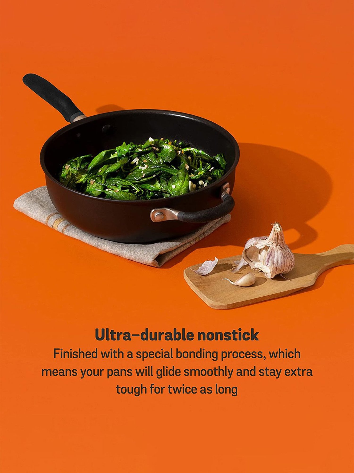 Meyer Accent Series Hard Anodized Nonstick Chef Pan with Helper Handle, 4.5 Liters, Matte Black