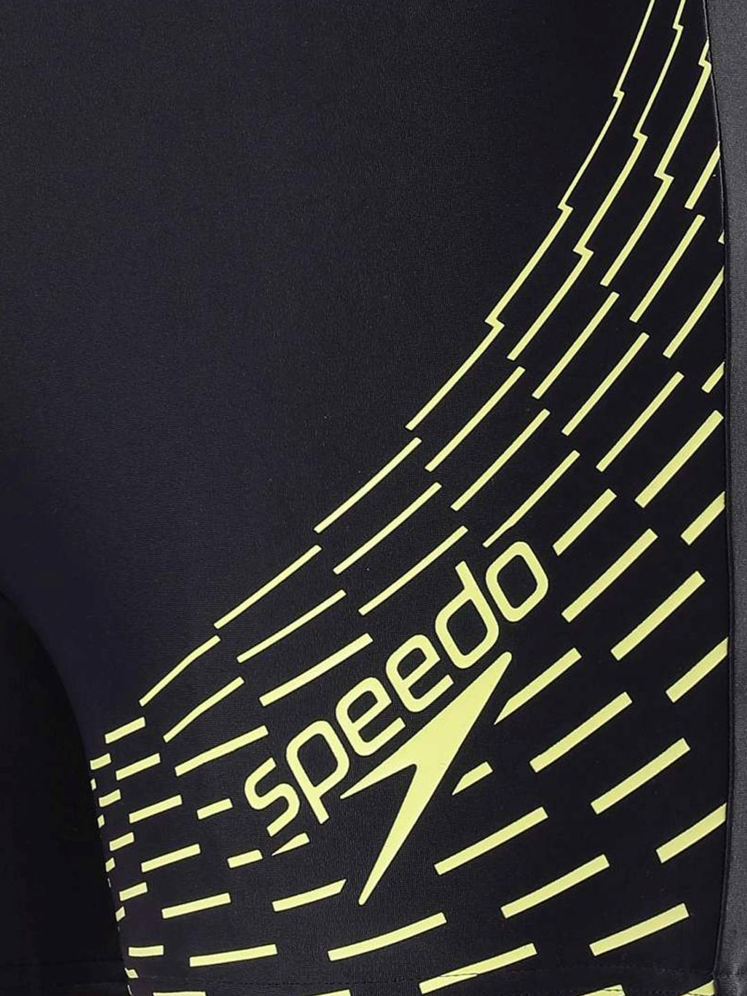 Speedo Dark Navy Regular Fit Printed Swim Shorts