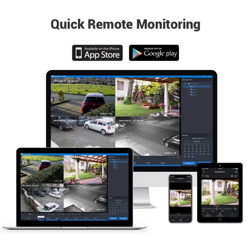 SANNCE 1080P PoE Network Video Security System with 1TB