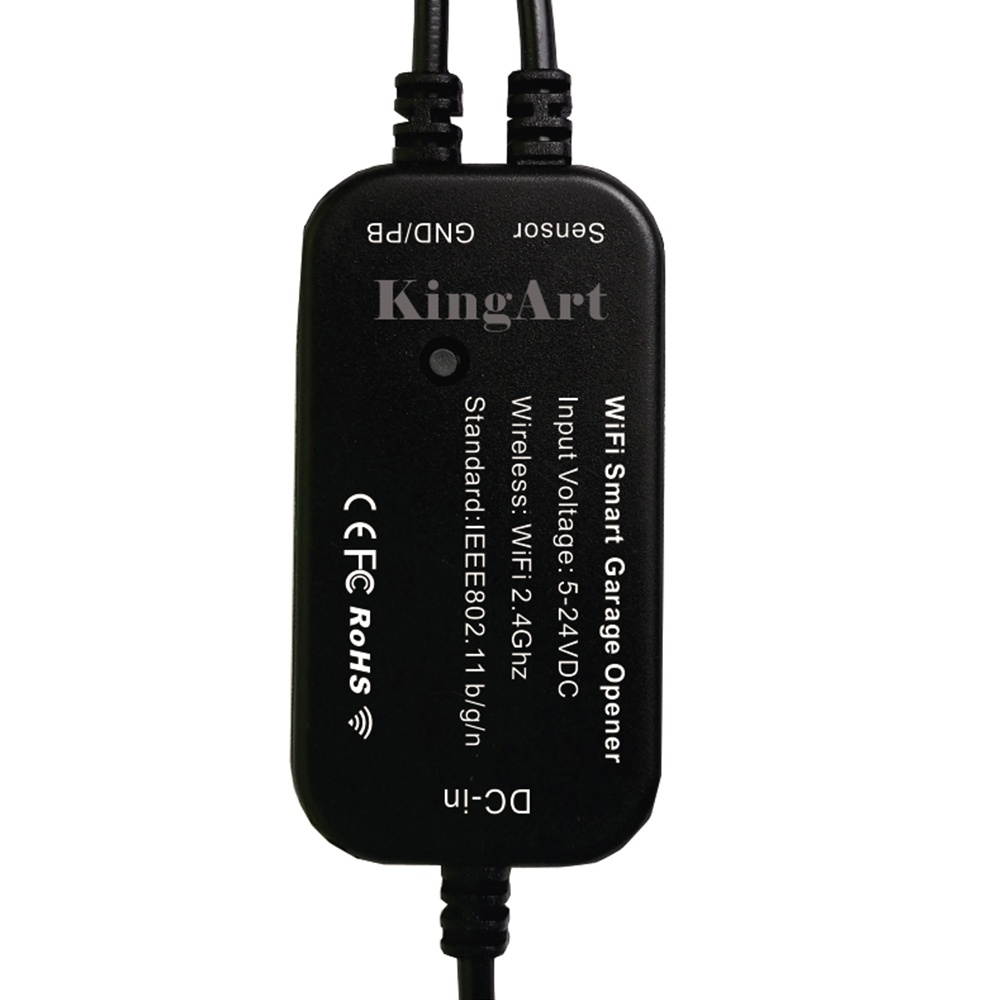 Smart Wi-Fi Garage Door Controller/Opener Remote Control Voice Control for Electric Door Garden Door Warehouse Door Mall Roller Shutter