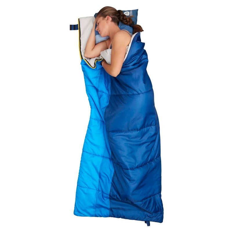 Sierra Designs Shadow Mountain 45 Degree Fahrenheit Sleeping Bag - Blue