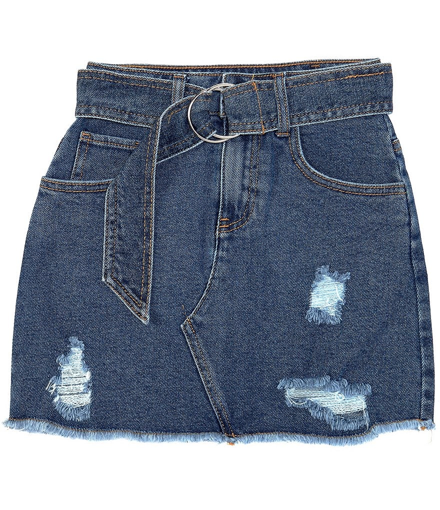 Truce Big Girls 7-16 Stripe Skirt