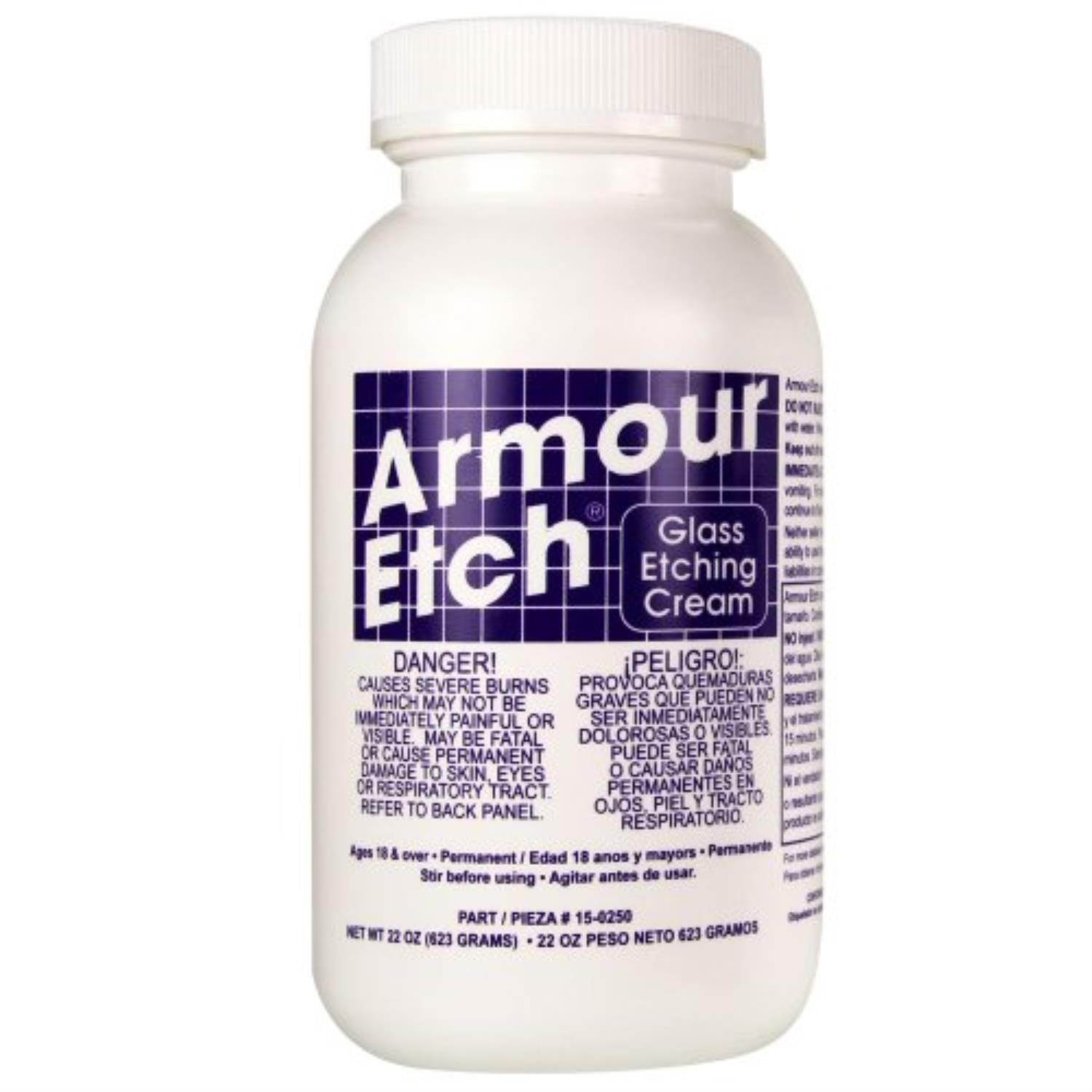 armour etch 150250 cream, 22ounce