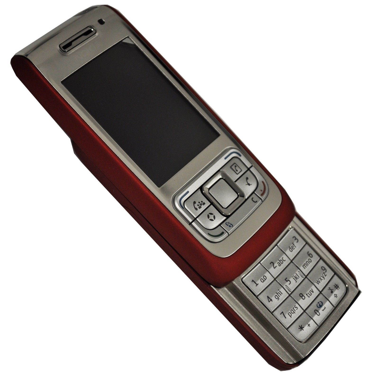 Nokia E65-1 50MB (No CDMA, GSM only) Factory Unlocked 3G Smartphone - Red