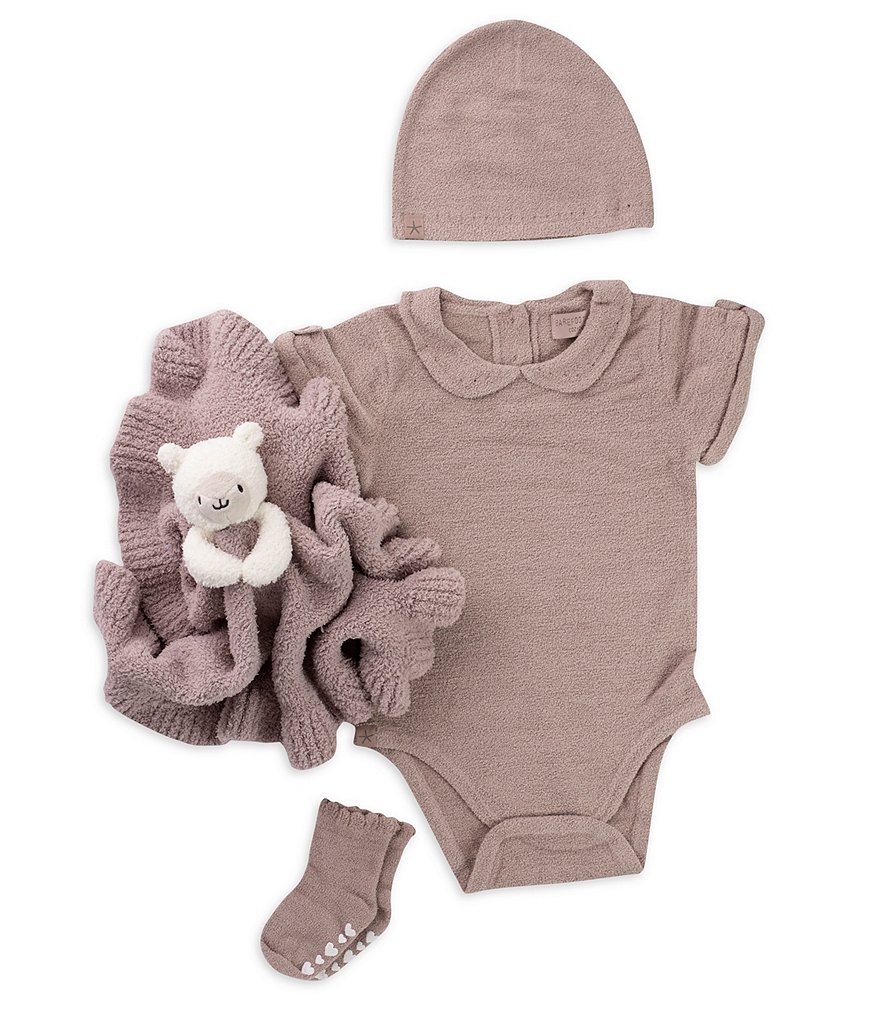 Barefoot Dreams Baby 3-18 Months CozyChic Eyelet Bundle Set