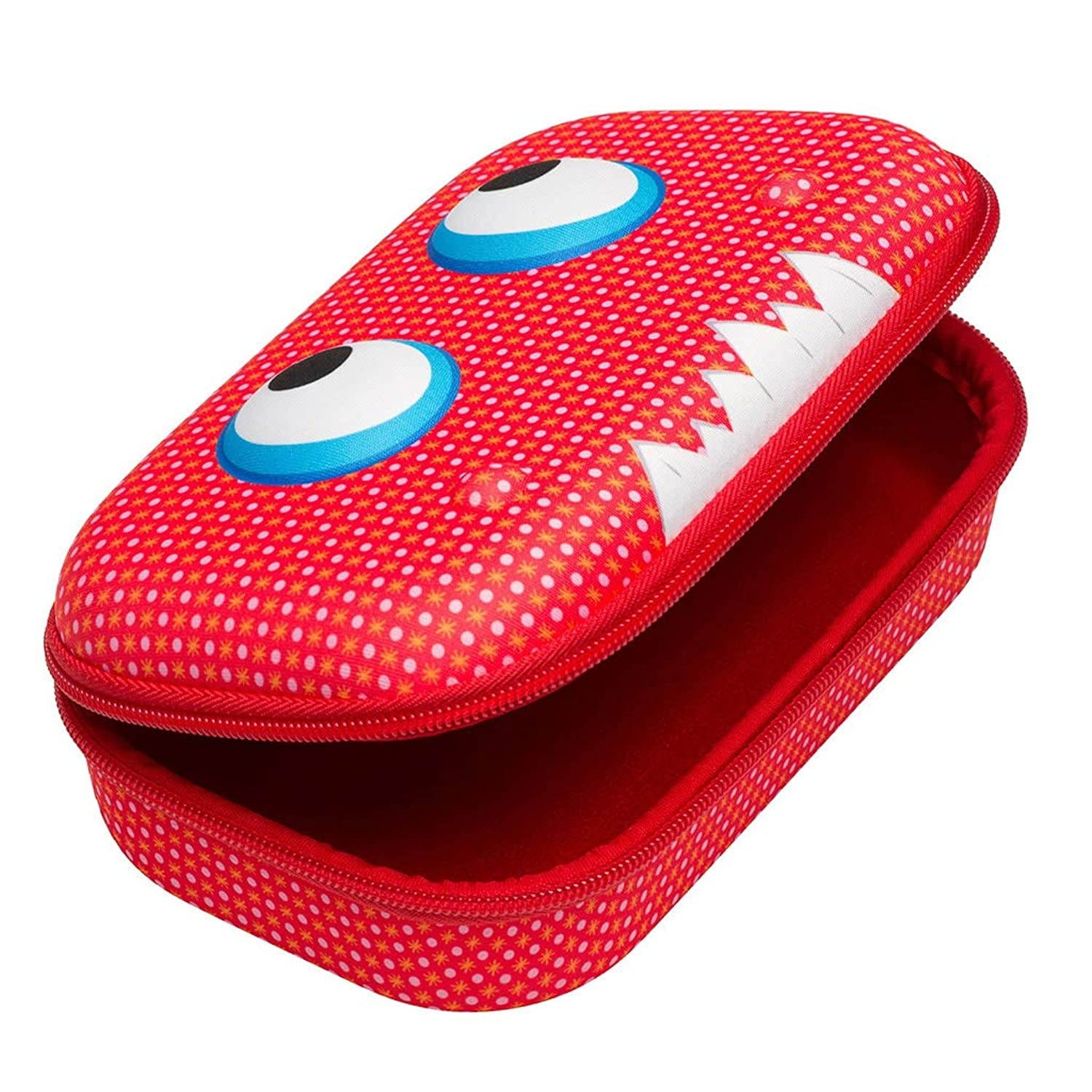 ZIPIT Beast Pencil Case/Pencil Box/Storage Box, Red