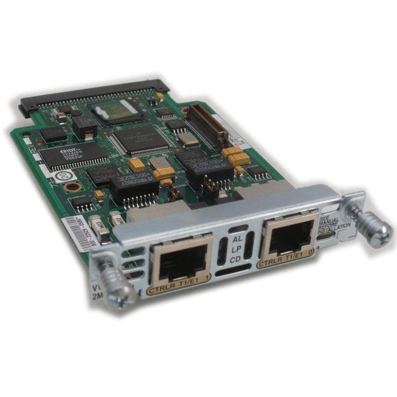 CISCO VWIC2-2MFT-T1/E1 2-Port T1/E1 MULTIFLEX TRUNK VOICE
