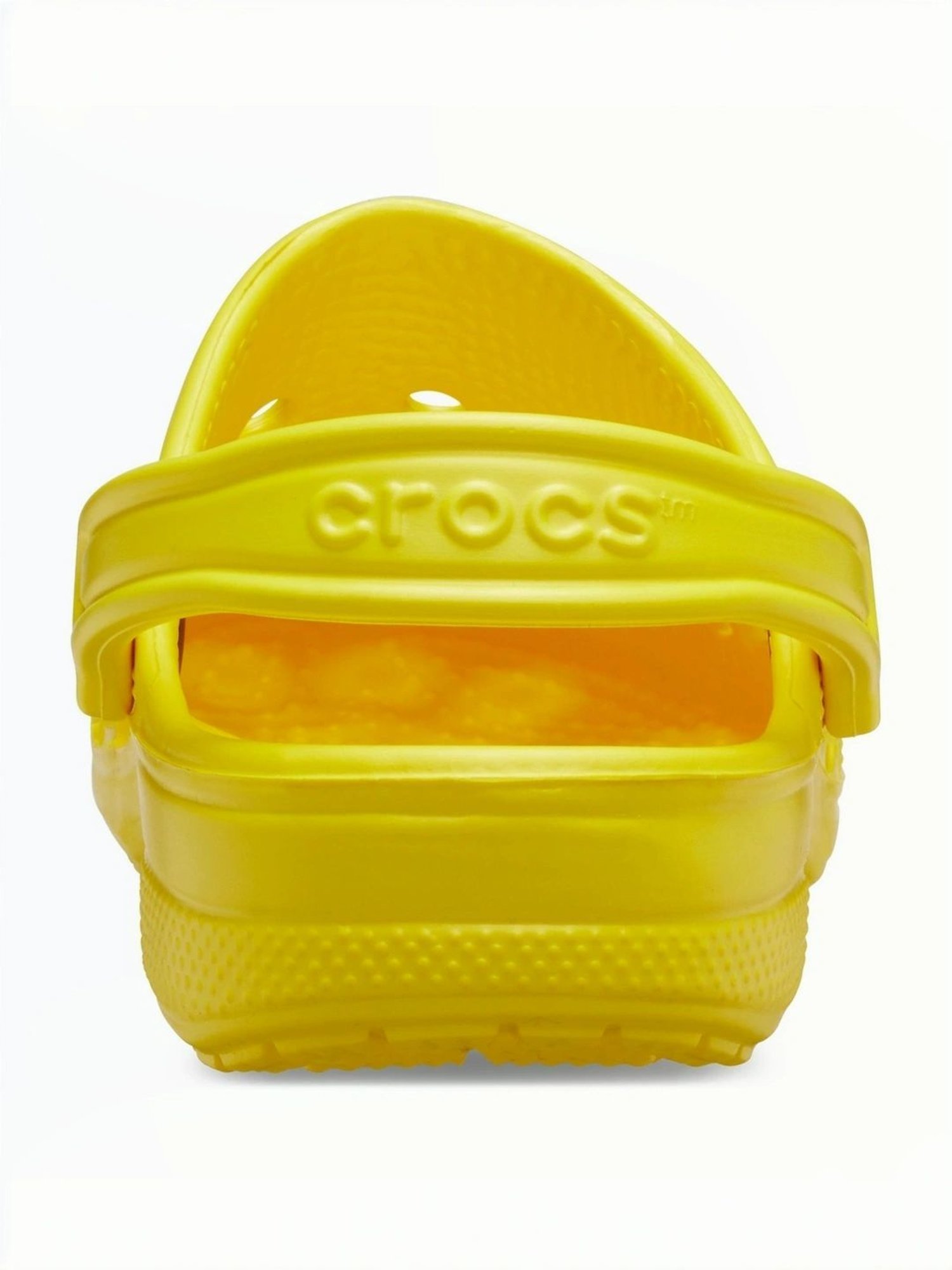 Crocs Men's Baya Lemon Back Strap Clogs