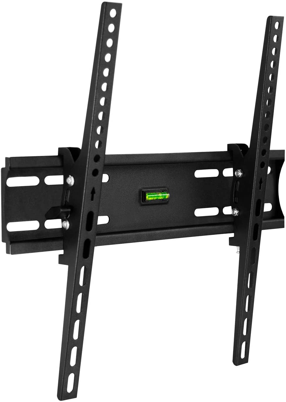 Tilt TV Wall Mount Bracket Up to VESA 400x400 | Low-Profile Tilting Mounting Bracket Compatible with 32 to 55 Inch Flat Screen TVs, 77 Lbs Capacity