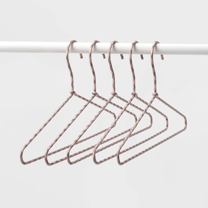 StorageWorks (Set of 2) 3-Shelf Hanging Closet Organizers Gray