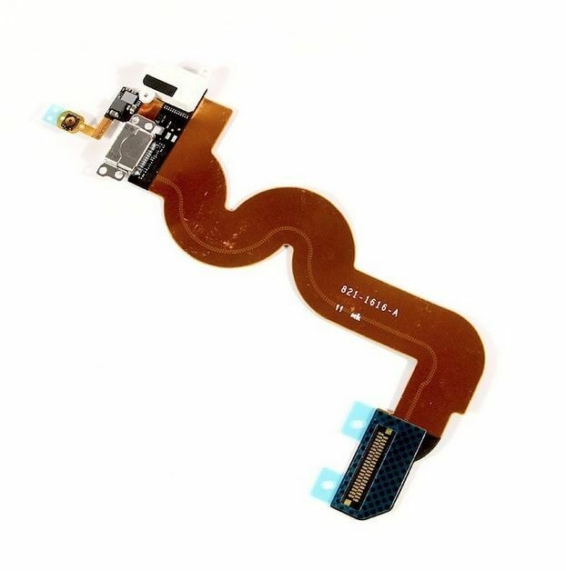 White Charger Charging Dock Port Audio Jack Flex Cable For iPod Touch 5 5th Gen