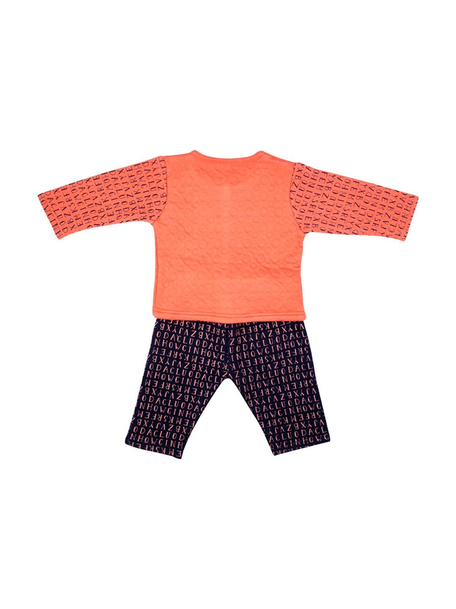 Mee Mee Kids Peach Printed Top with Pants