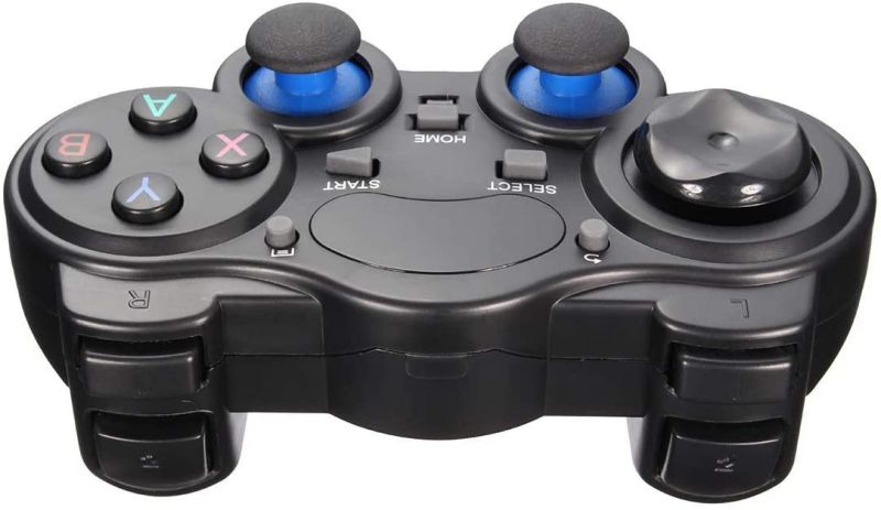 USB Wireless Gaming Controller Gamepad for PC/Laptop Computer(Windows XP/7/8/10) & PS3 & Android & Steam (Black)