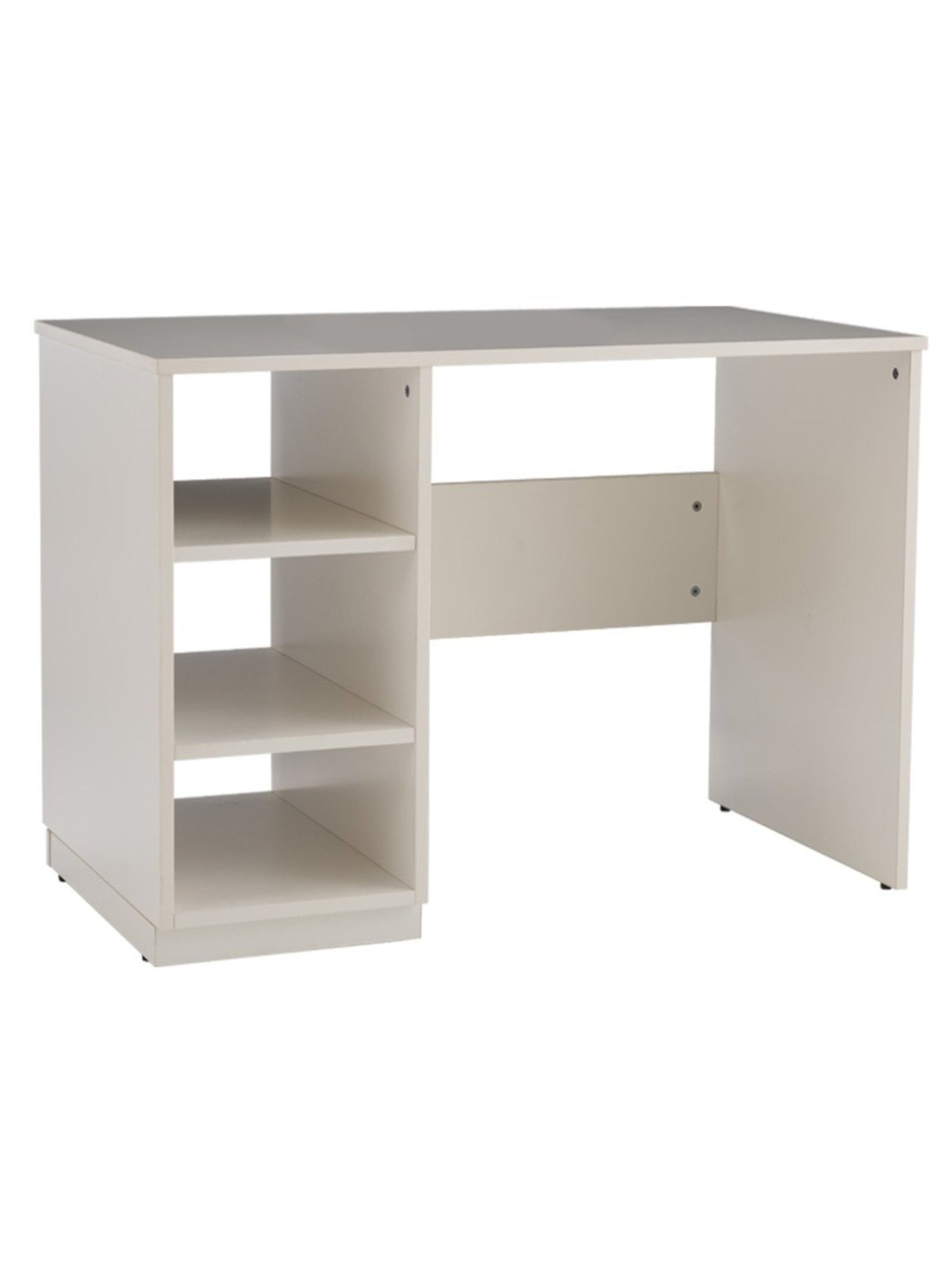 Pure Delrick Writing Table in Matte Frosty White Finish