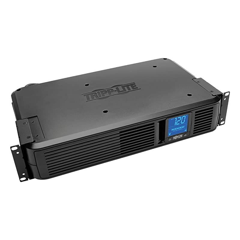 CP1000AVRLCD Intelligent LCD UPS System 1000VA600W 9 Outlets AVR MiniTower Black