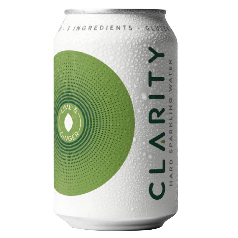 Eel River Clarity Lime & Ginger Hard Sparkling Water - 6pk/12 fl oz Cans