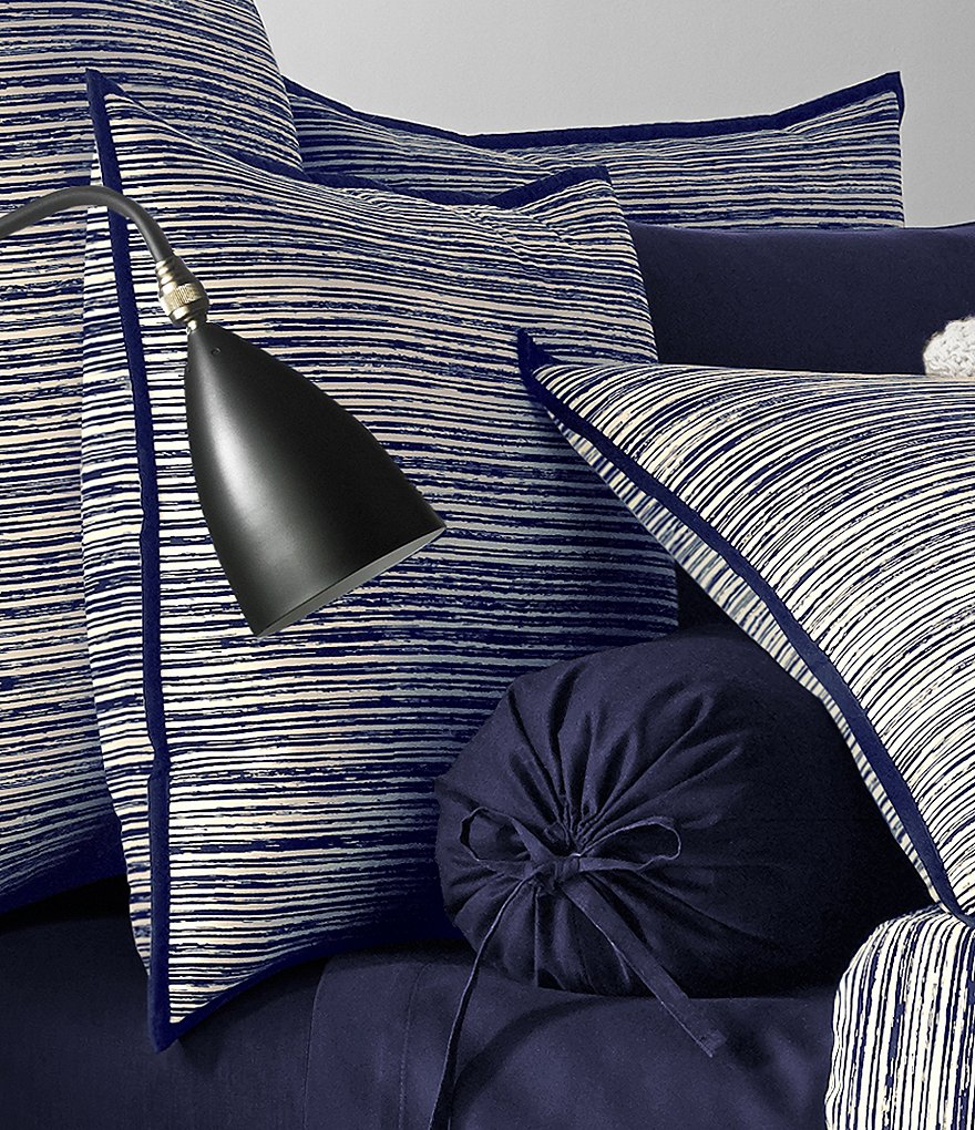 Oscar/Oliver Flen Striped Sham