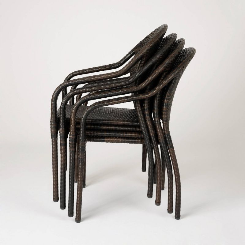 Rhodos Cafe Stacking Chair - Balkene Home