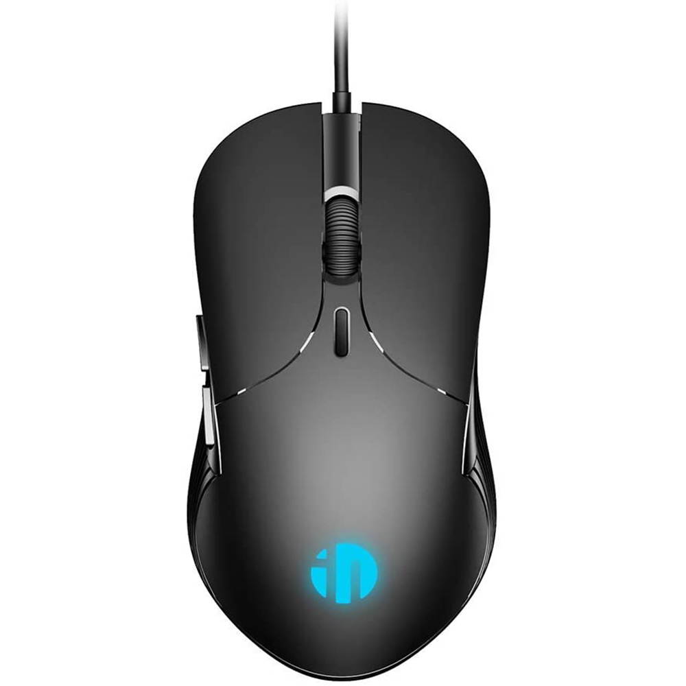 Wired PC Mouse, Silent Click, 4800DPI Adjustable & 6 Programmable Buttons, Optical tracking, Ergonomic Design, Streamlined inphic USB Wired Mouse for PC Laptop Computer Working and Gaming