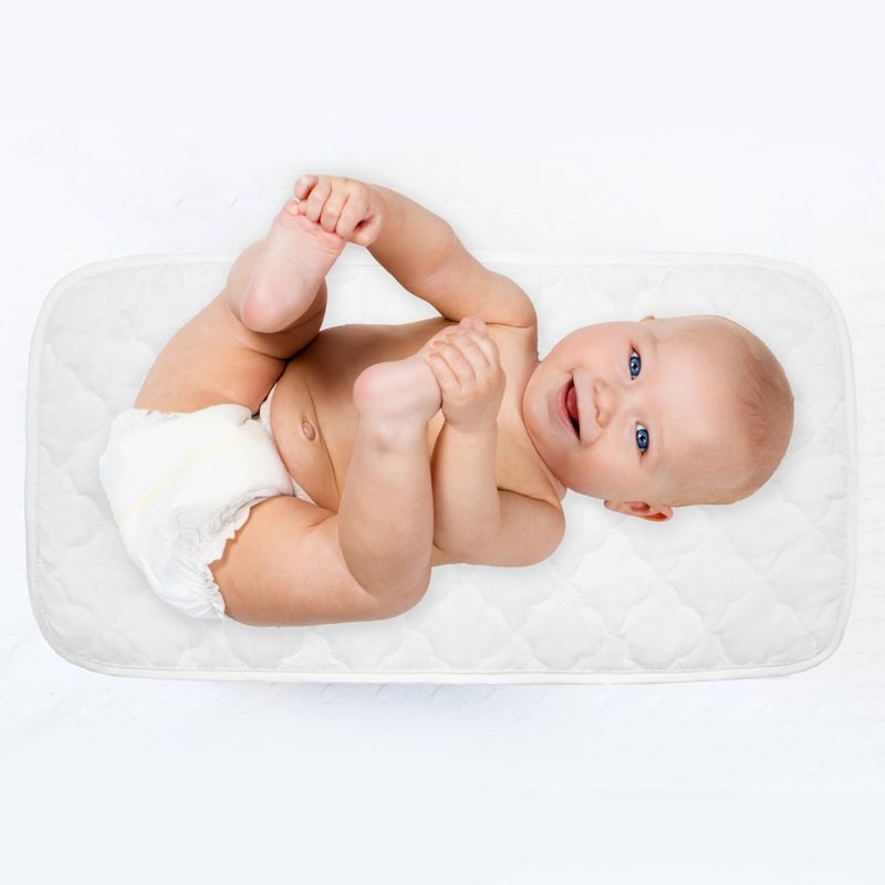 TL Care Waterproof Quilted Changing Table Pad Liners - 3pk