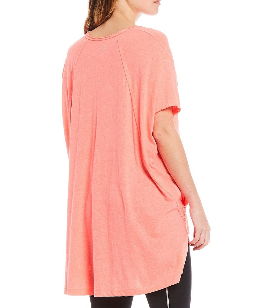 Free People FP Movement City Vibes Oversized Fit Cotton Blend Tee