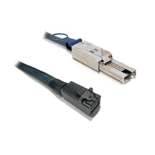 External Mini SAS SFF-8088 to a Mini SAS High Density HD SFF-8643 Cable 1 Meter