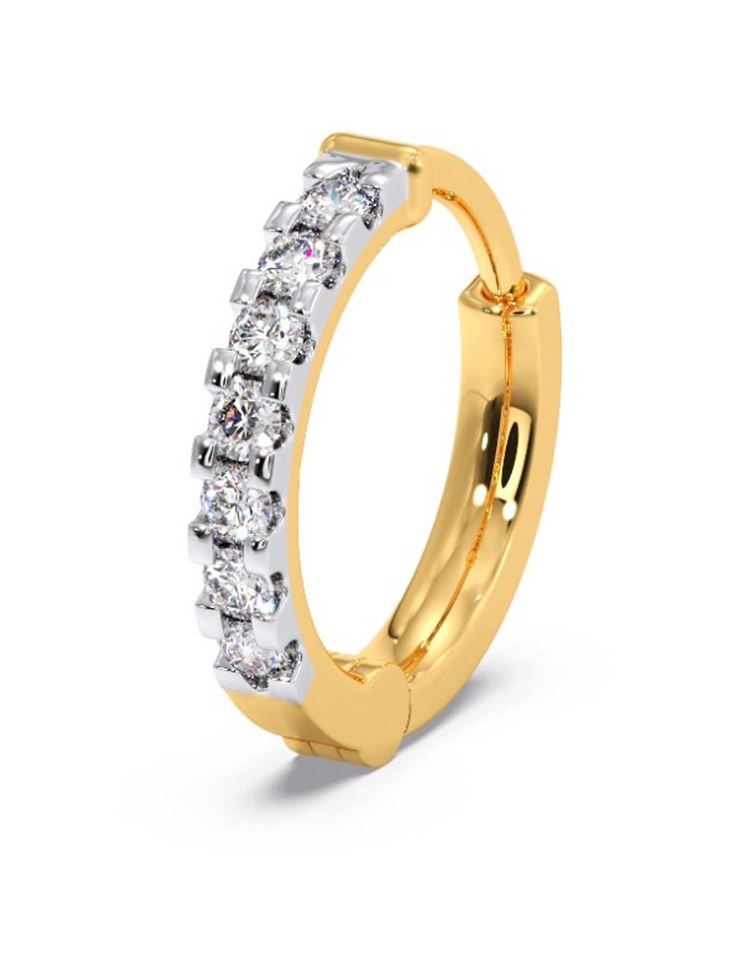 Joyalukkas 18k Gold & Diamond Nosepin