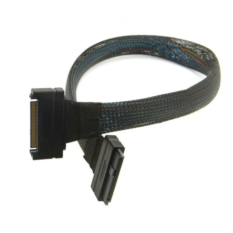 Weastlinks U2 SFF-8639 NVME PCIe SSD Cable Male to Female Extension Cable 50cm MINI SAS 68Pin Server Power Cable for 750 U.2 SSD