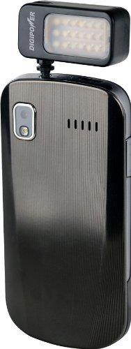 DigiPower LED Light for Smartphones and Tablets - Retail Packaging - Black