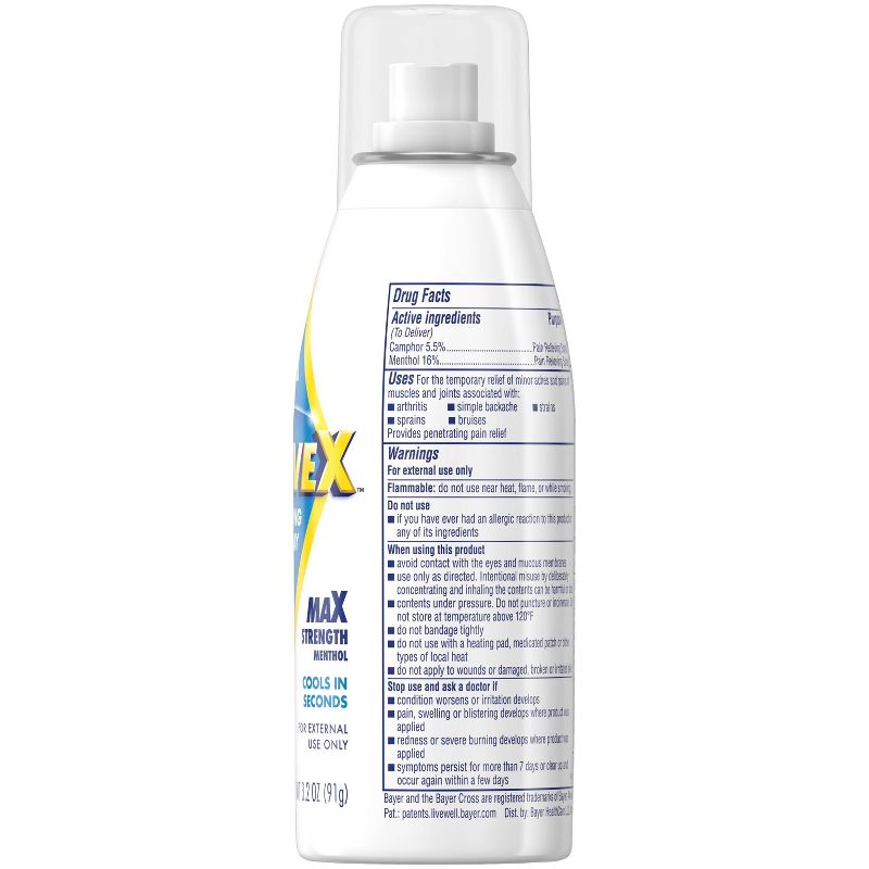 AleveX Topical Pain Reliever Spray - 3.2oz