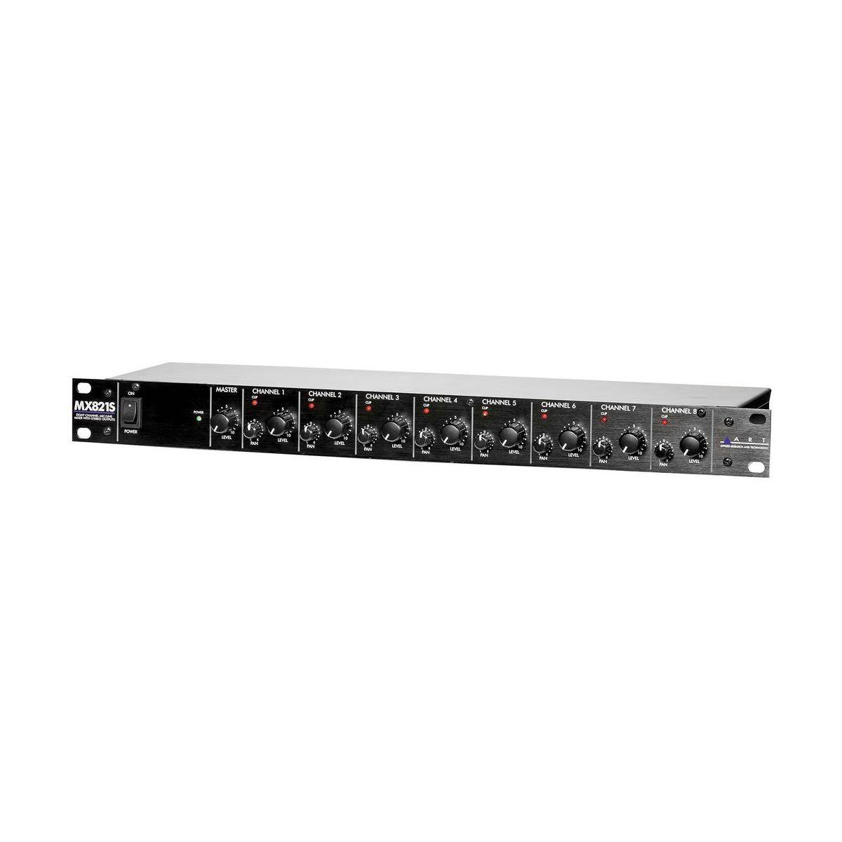 ART MX821S 8-Channel Personal Mixer Stereo