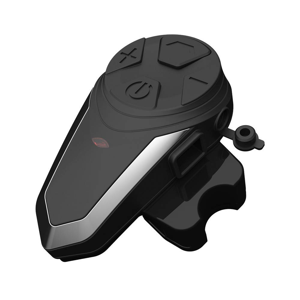 Bluetooth Motorcycle Helmet Intercom FM Radio MP3 GPS Walkie-Talkie Waterproof Ski Intercom 800-1000m