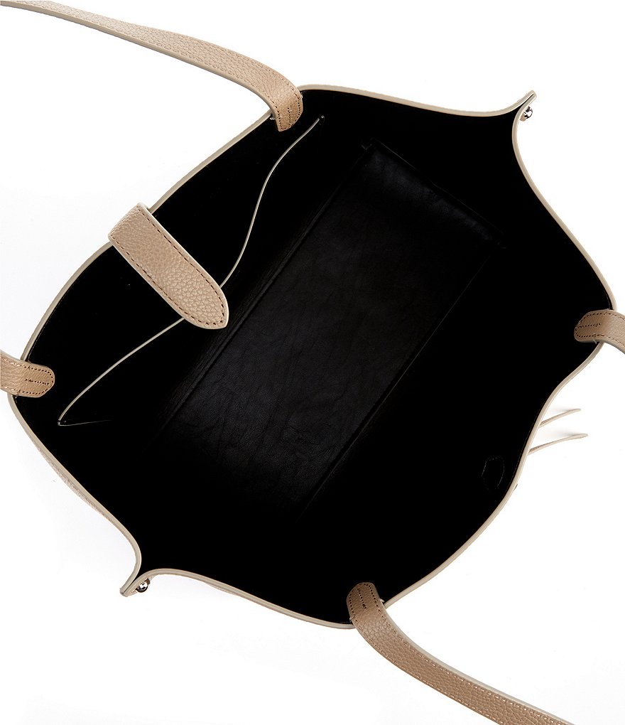 REBECCA MINKOFF Megan Leather Snap Tote Bag