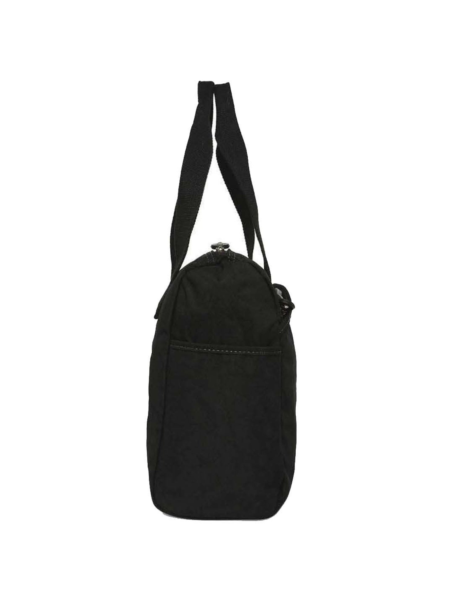 Baomi Black Solid Medium Handbag